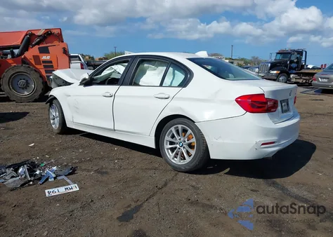 2016 BMW 320I из США, поврежденный, VIN WBA8A9C51GK617592